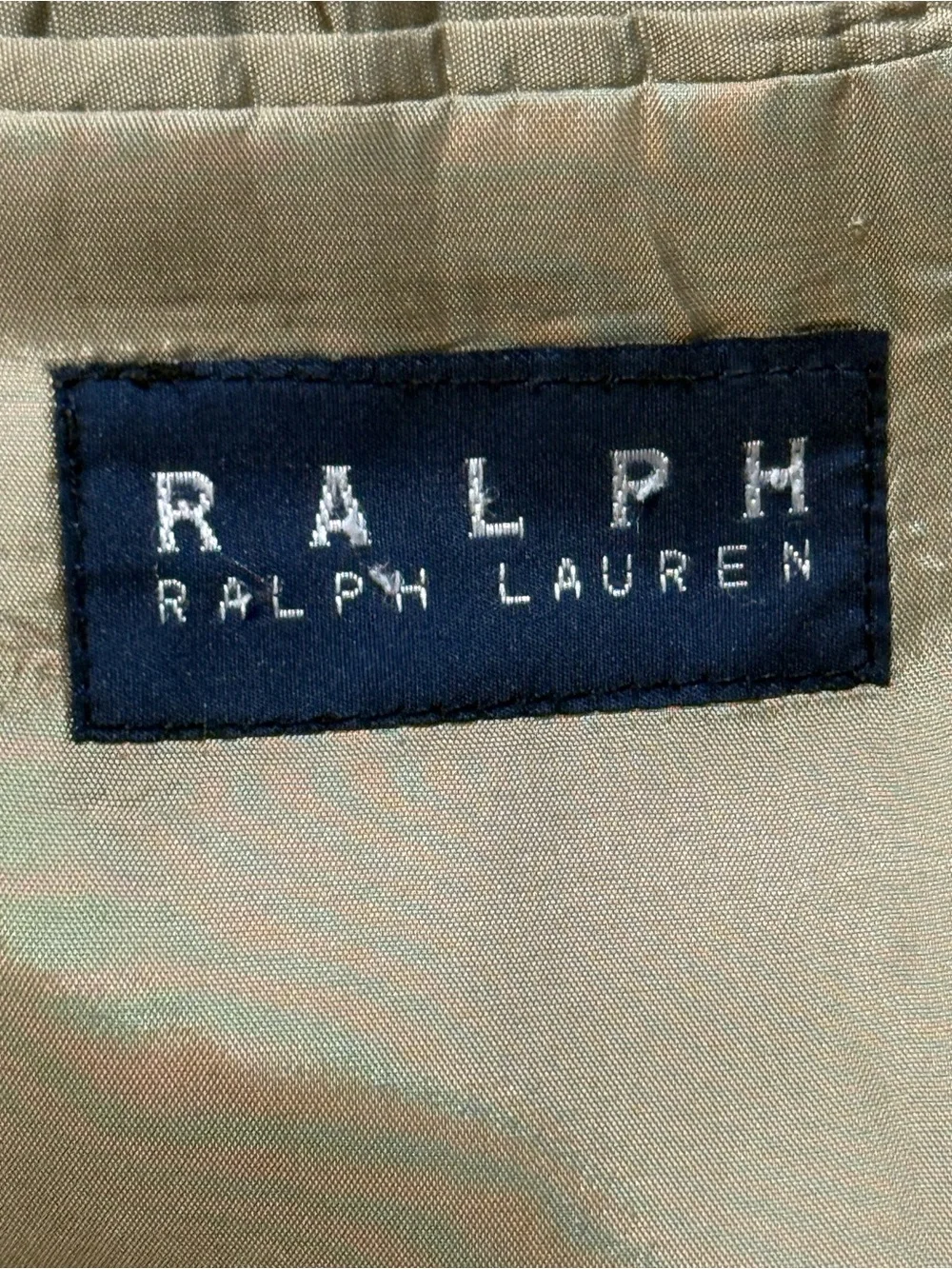 Vintage Ralph Lauren 46R Wool Houndstooth Blazer Preppy Old Money Sport Coat